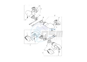 FZ6 FAZER 600 drawing FLASHER LIGHT