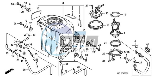 FUEL TANK/FUEL PUMP