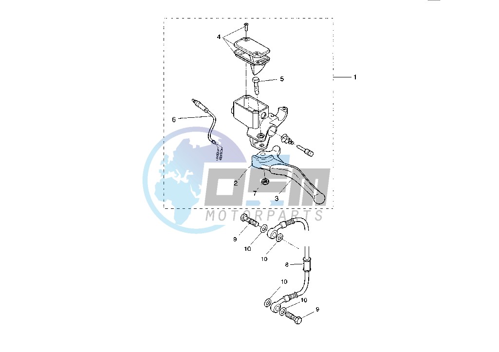 REAR MASTER CYLINDER