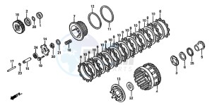 ST1100A drawing CLUTCH