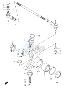 LT-A750X drawing STEERING KNUCKLE