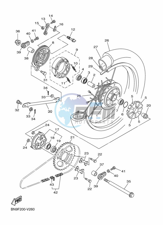 REAR WHEEL