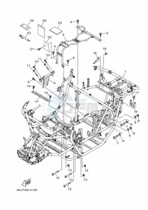 YXZ1000E YXZ1000R SS (B5JF) drawing FRAME