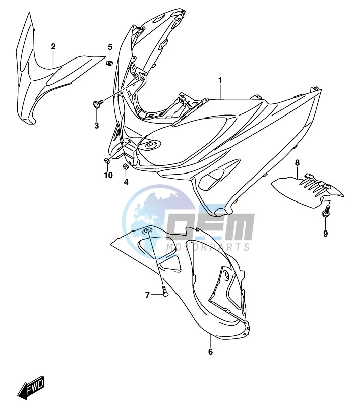 FRONT LEG SHIELD