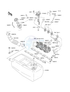 JT 900 B [900 STS] (B3-B4) [900 STS] drawing FUEL TANK