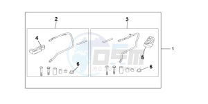 CBF1000A9 EK drawing PANNIER STAY