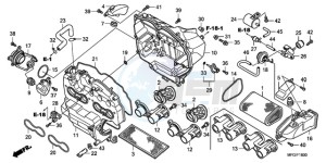 CB600FA Europe Direct - (ED / 25K) drawing AIR CLEANER