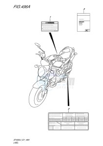 SFV 650 GLADIUS EU drawing LABEL