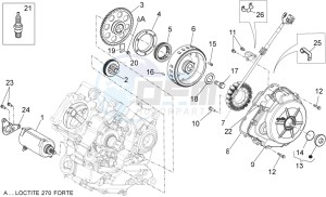 Dorsoduro 1200 (EMEA, APAC, NAFTA) (CND, EU, K, RU, USA, V) drawing Ignition unit