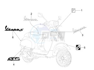 S 50 2T UK drawing Plates - Emblems