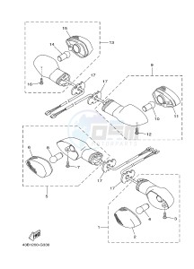 XTZ125E (1SBB) drawing FLASHER LIGHT