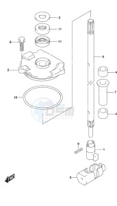 DF 115A drawing Shift Rod (C/R)