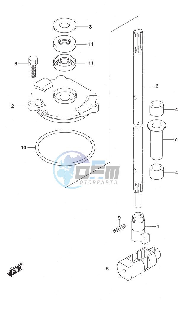 Shift Rod (C/R)