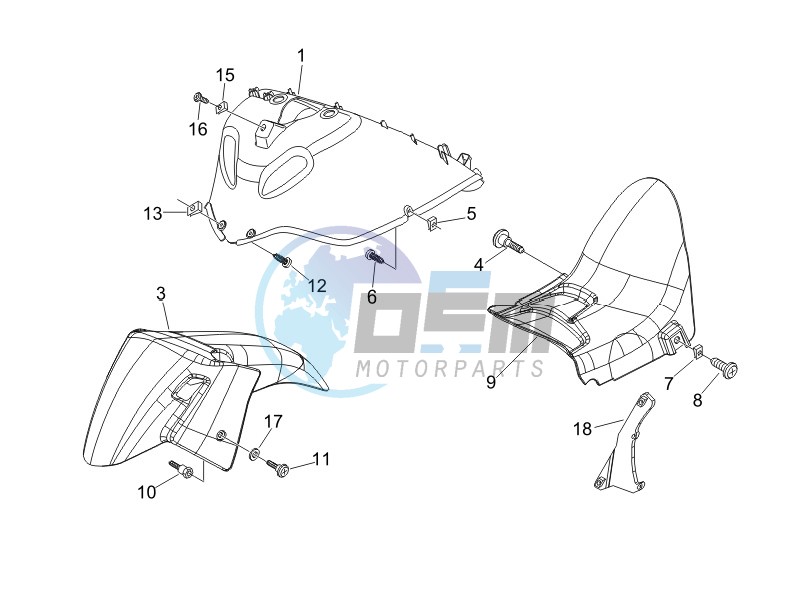 Wheel housing - Mudguard