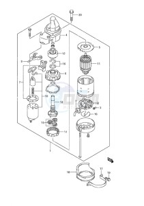 DF 40A drawing Starting Motor