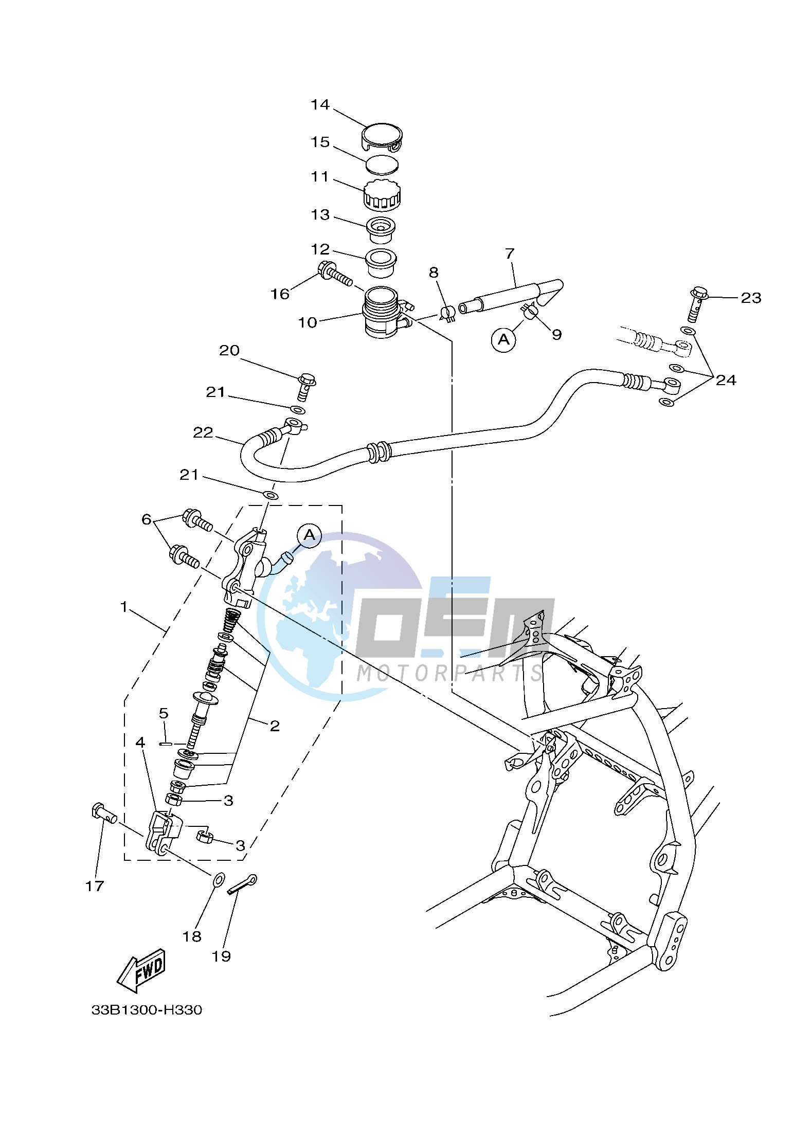 REAR MASTER CYLINDER