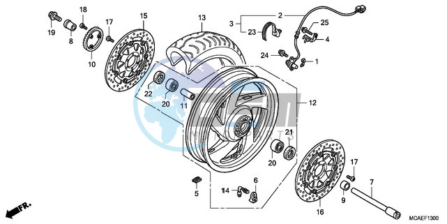 FRONT WHEEL