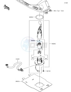 NINJA 650 EX650KJFA XX (EU ME A(FRICA) drawing Fuel Pump