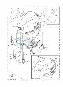 F150AETL drawing FAIRING-UPPER