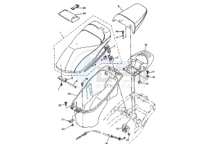 YP MAJESTY 125 drawing SEAT