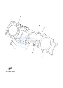 YFM450FWBD YFM45KPXJ KODIAK 450 EPS (BB53) drawing CYLINDER