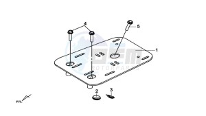 MAXSYM 600 I ABS EXECUTIVE (LX60A3-EU) (E4) (L7-M0) drawing TRUNK BOX BRKT.