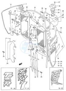 TS200R (E28) drawing RADIATOR