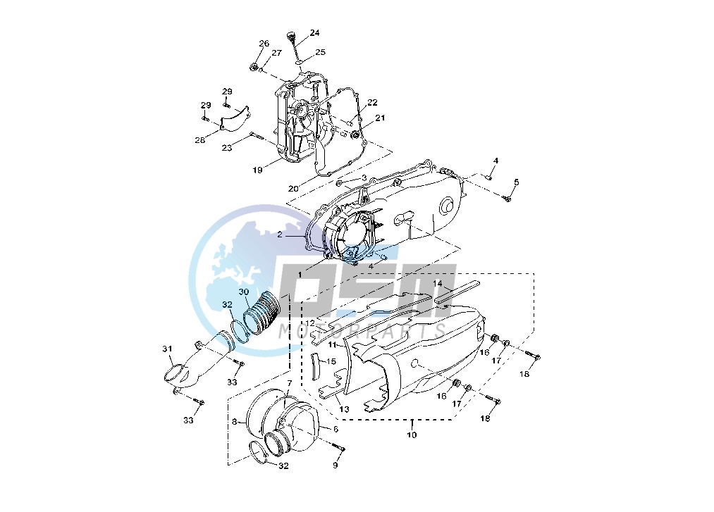 CRANKCASE COVER