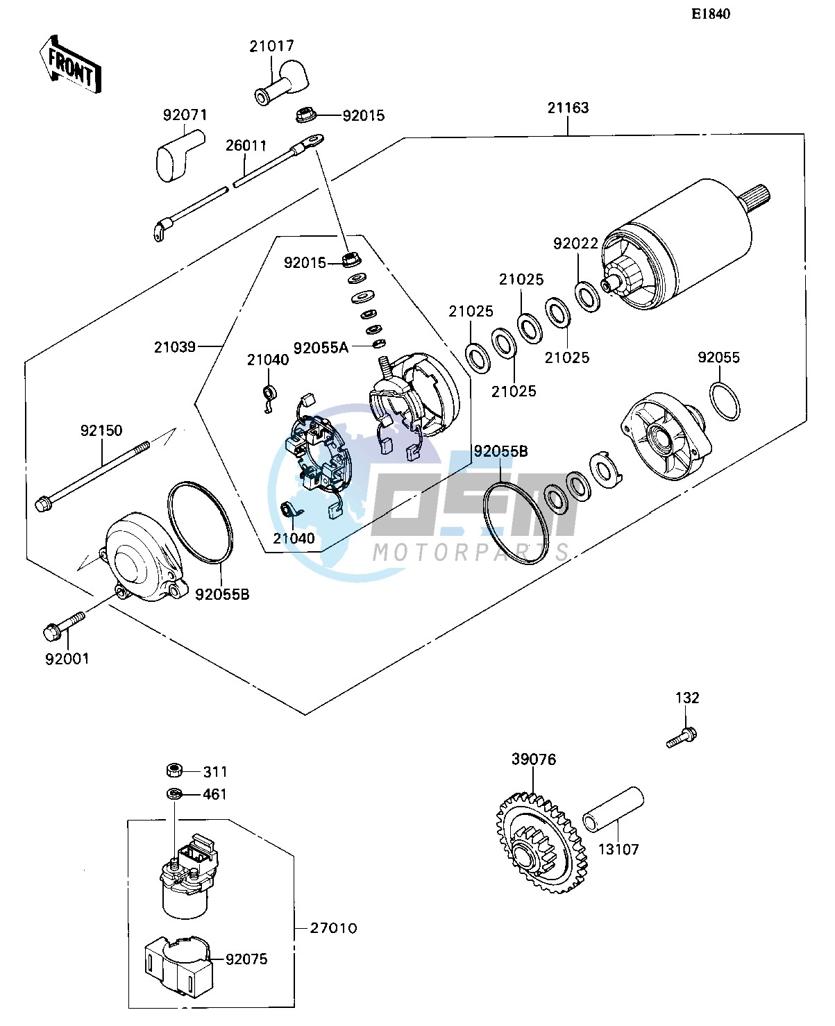 STARTER MOTOR