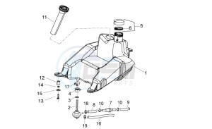 Sport City One 50 4T 2v e2 drawing Fuel Tank