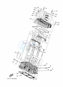 YXF1000EWS YX10FPSM (B4J2) drawing CYLINDER