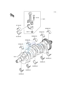 Z800 ZR800CDS UF (UK FA) XX (EU ME A(FRICA) drawing Crankshaft