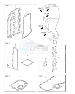 DF 90 drawing Opt: Gasket Set