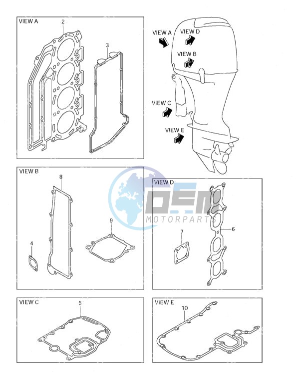 Opt: Gasket Set