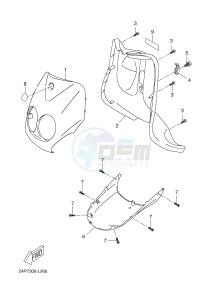 YN50F NEO'S 4 (2ACF 2ACF) drawing LEG SHIELD