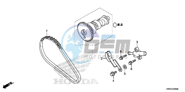 CAM CHAIN/ TENSIONER