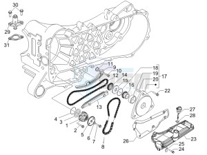 Liberty 50 4T PTT NEXIVE drawing Oil pump