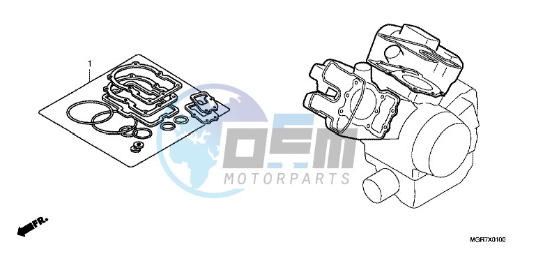 GASKET KIT A