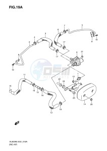 VL800 (E2) VOLUSIA drawing SECOND AIR (MODEL K9 L0)