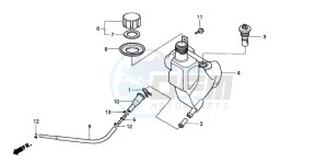 SJ50 BALI drawing OIL TANK