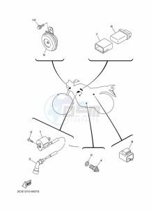 YB125 (2CSA) drawing ELECTRICAL 2