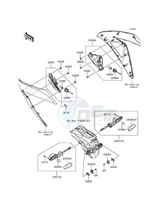 NINJA_300 EX300ADF XX (EU ME A(FRICA) drawing Turn Signals