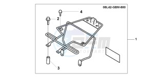 SFX50MM drawing TOP CASE CARRIER