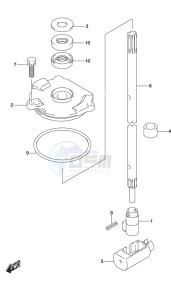 DF 115A drawing Shift Rod