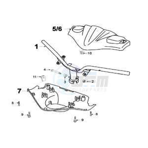 FIGHT LR drawing HANDLEBAR