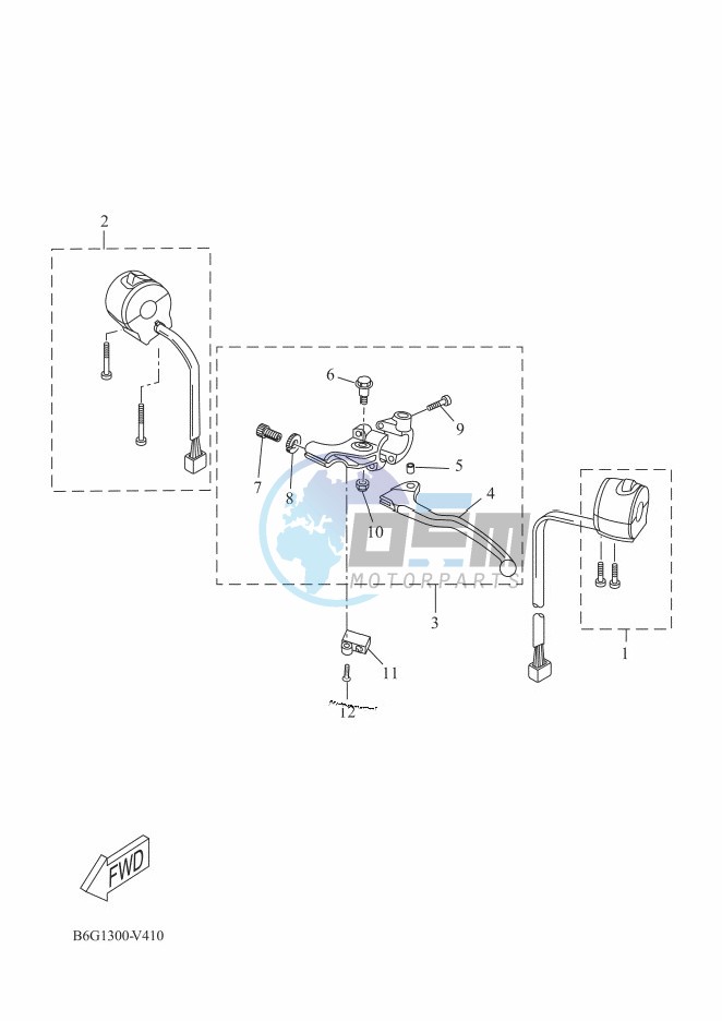 HANDLE SWITCH & LEVER