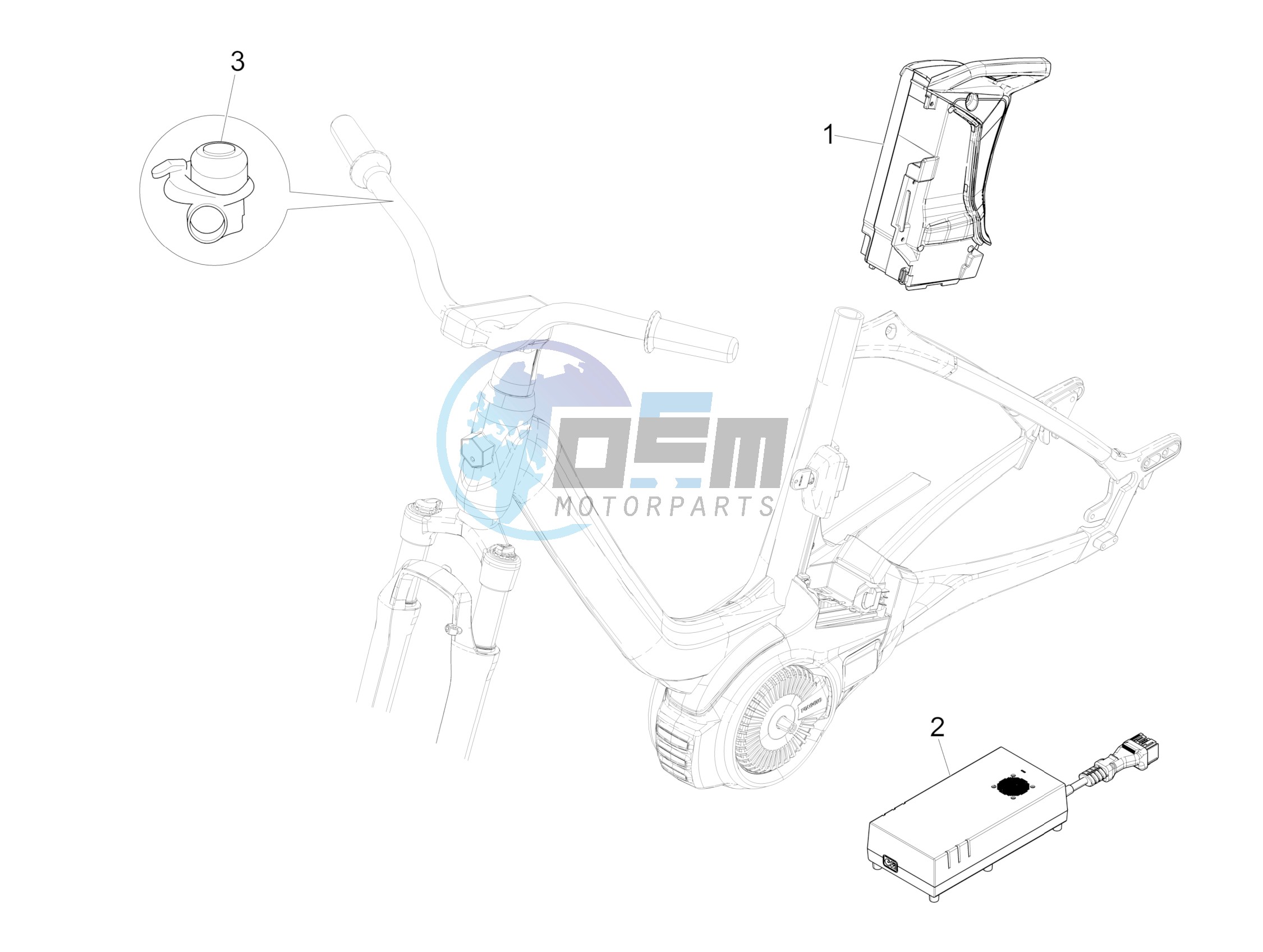 Remote control switches - Battery - Horn