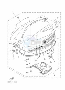 F30BEHDL drawing TOP-COWLING