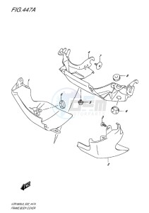 VZR1800 BOULEVARD EU drawing FRAME BODY COVER