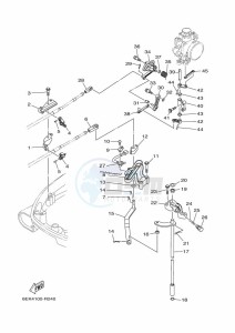 F115BETX drawing THROTTLE-CONTROL